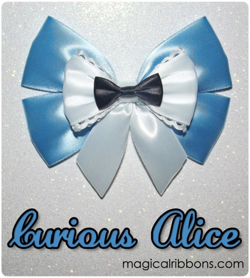 Curious Alice Bow - Magical Ribbons